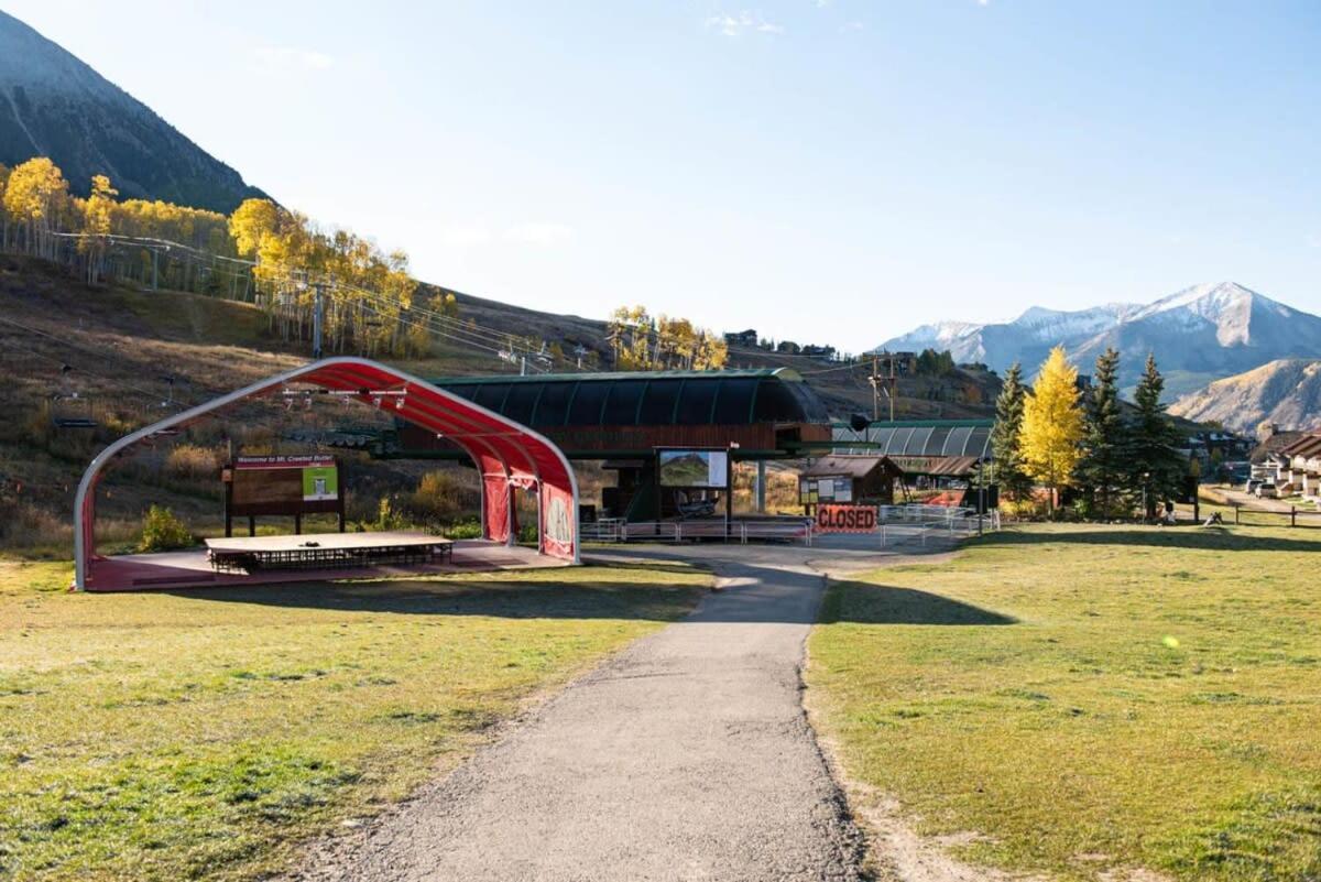 Studio 518 At Perfect Location With Pool And Hot Tub Crested Butte Exterior photo